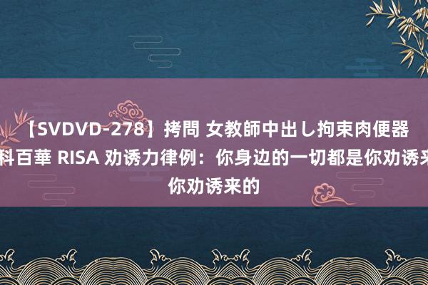 【SVDVD-278】拷問 女教師中出し拘束肉便器 仁科百華 RISA 劝诱力律例：你身边的一切都是你劝诱来的