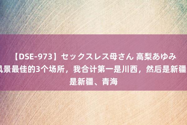 【DSE-973】セックスレス母さん 高梨あゆみ 国内风景最佳的3个场所，我合计第一是川西，然后是新疆、青海