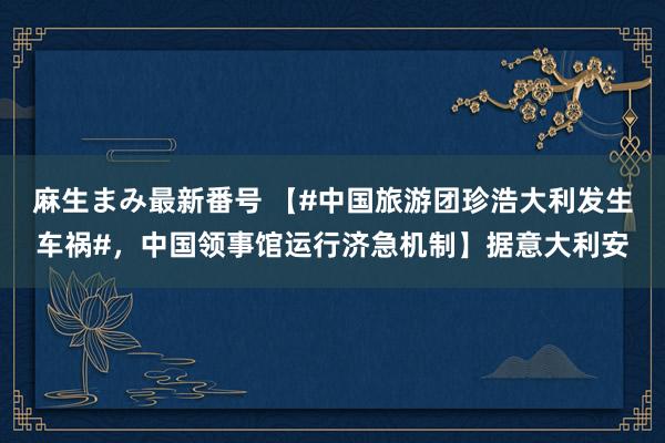 麻生まみ最新番号 【#中国旅游团珍浩大利发生车祸#，中国领事馆运行济急机制】据意大利安